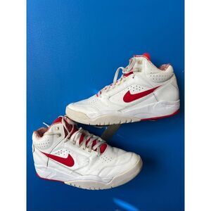 Nike Air Flight Lite Mid White Red Scottie Pippen Chicago Bulls DS Size 11.5